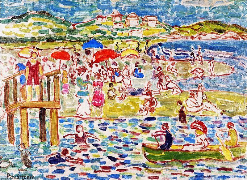 Maurice Prendergast Bathers china oil painting image